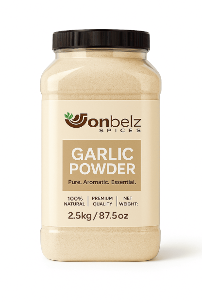 Bold, flavorful garlic delivering rich aroma and depth to any dish—100% pure and naturally processed.