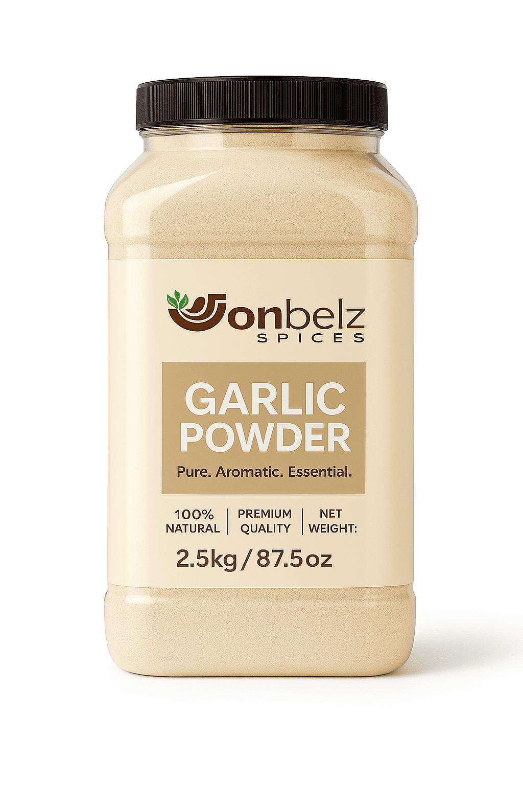 Bold, flavorful garlic delivering rich aroma and depth to any dish—100% pure and naturally processed.